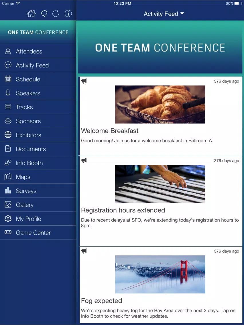 Capturas de tela do Autodesk One Team iPad 