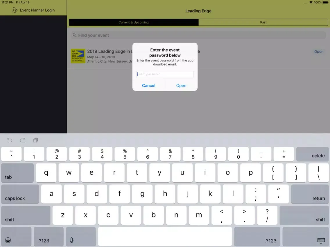 Captures d'écran de Leading Edge Conference iPad 
