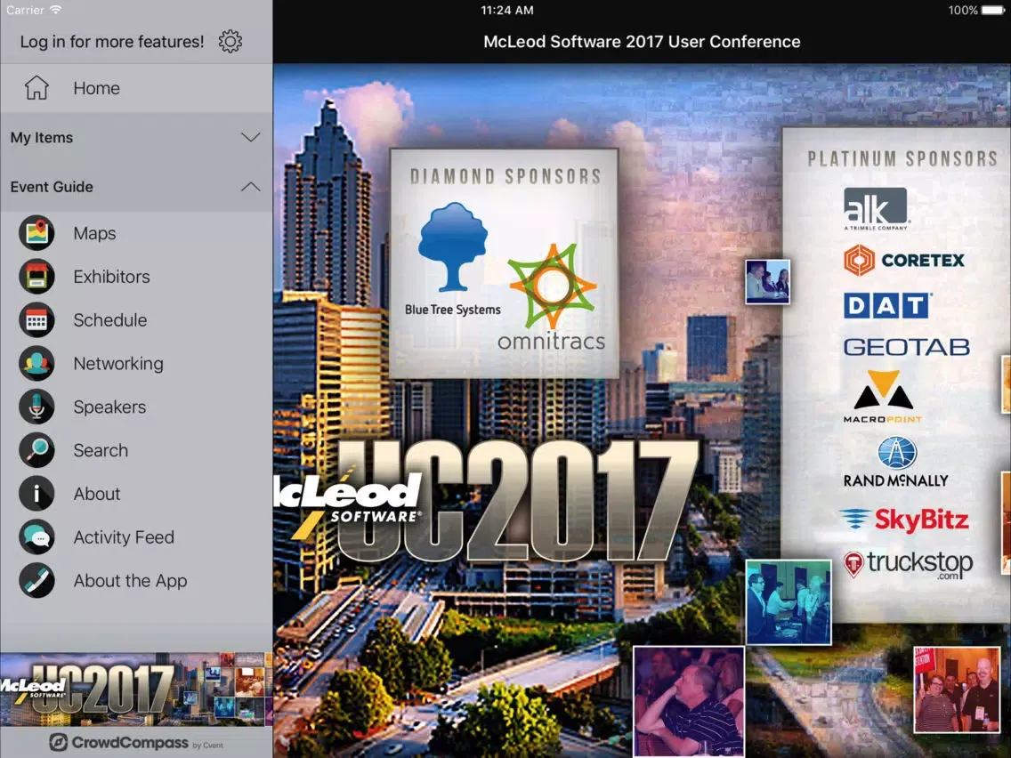 Tangkapan skrin McLeod Software UC2017 iPad 