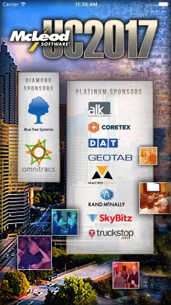 Tangkapan skrin McLeod Software UC2017