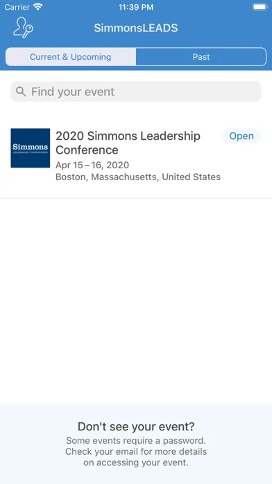 Screenshot di SimmonsLEADS