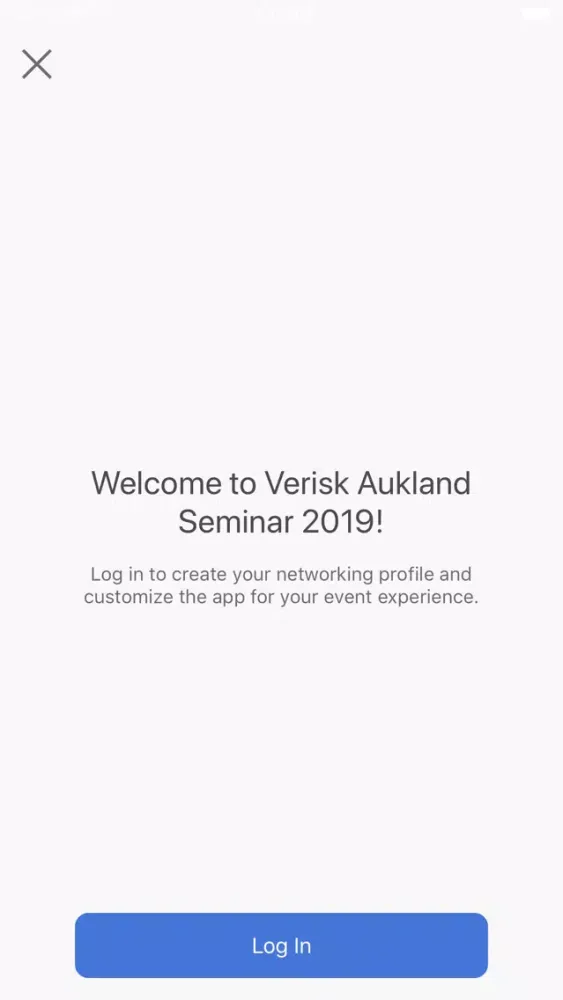 Ảnh chụp màn hình của Verisk Events
