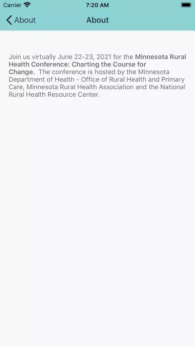 MN Rural Health Conference স্ক্রিনশট
