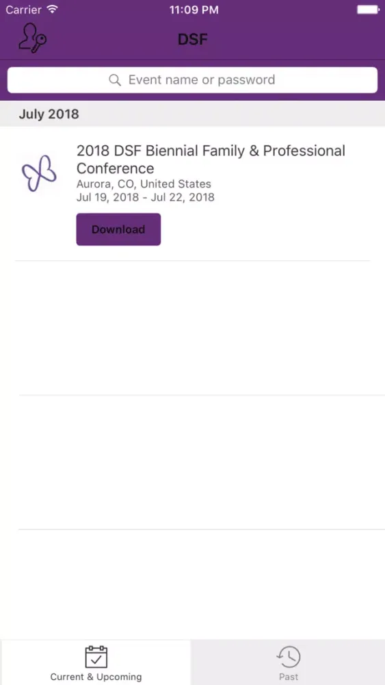ภาพหน้าจอของ DSF Biennial Conference