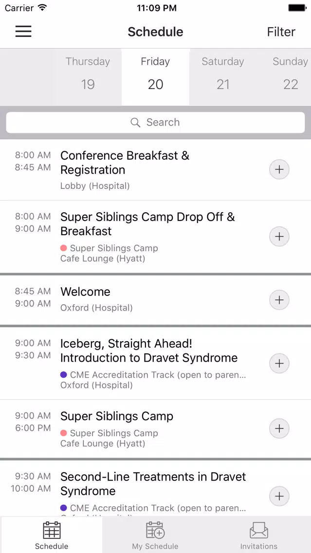 DSF Biennial Conference سکرین شاٹس