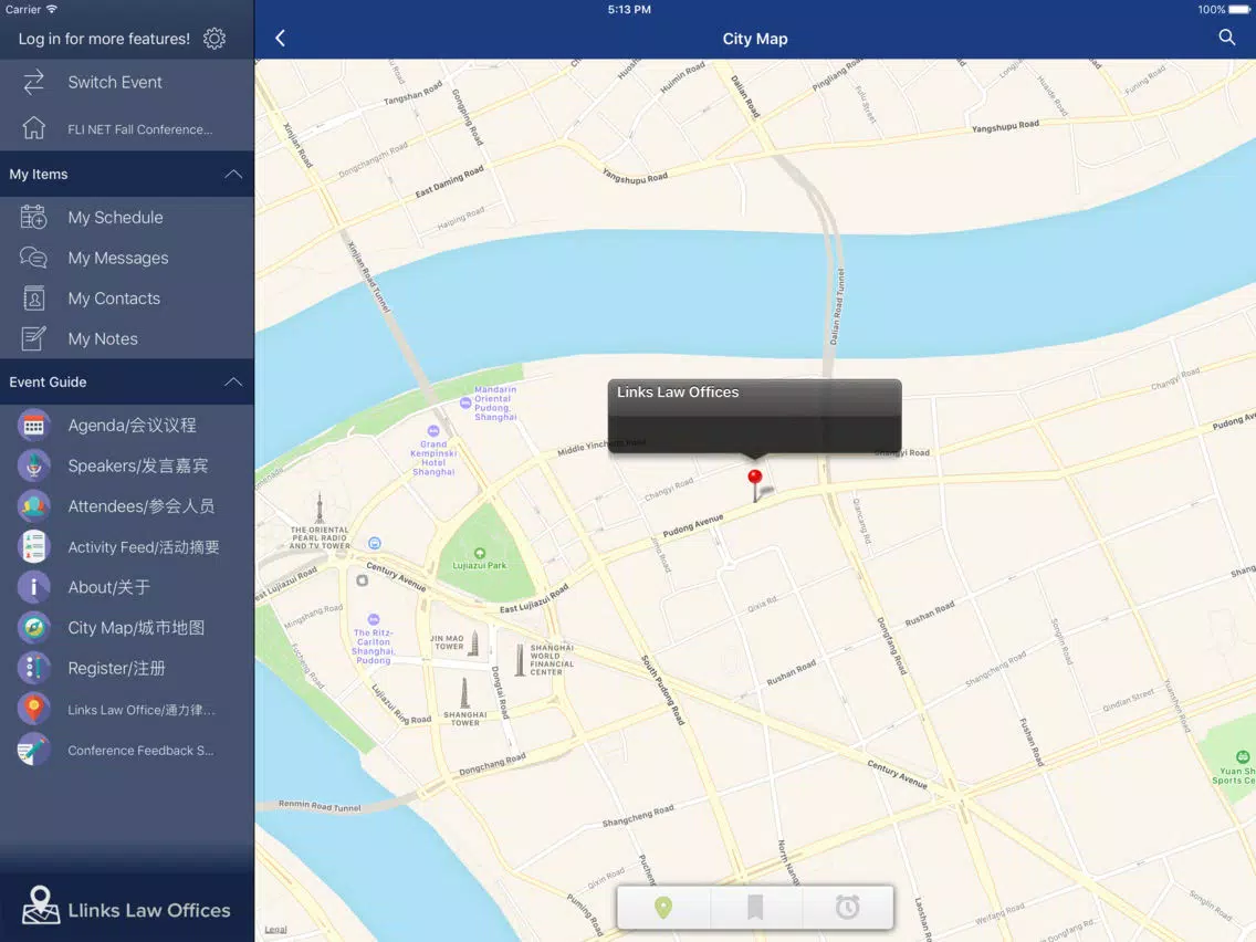 Screenshot di First Law International (FLI) iPad 