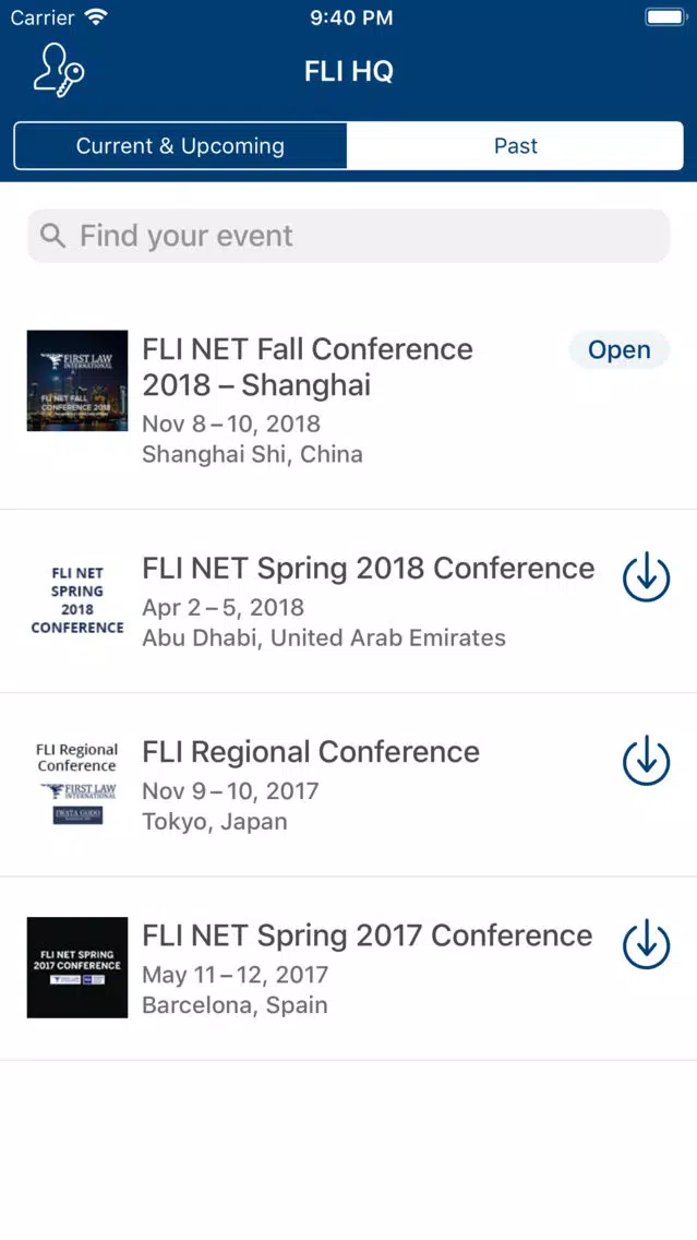 Screenshot di First Law International (FLI)