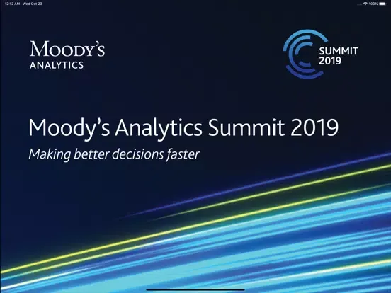 Moody's Events iPad  スクリーンショット