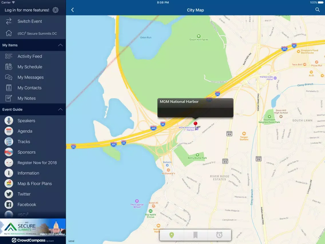 (ISC)² Secure Summits DC iPad  سکرین شاٹس