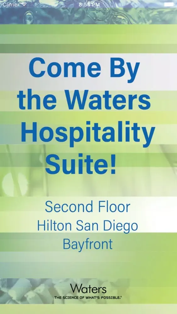 Waters at ASMS 2018应用截图