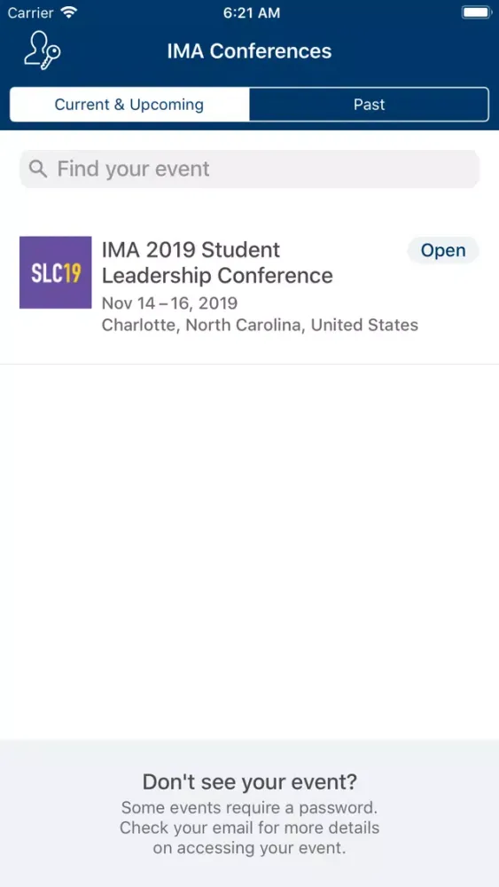 Скриншоты IMA Conferences
