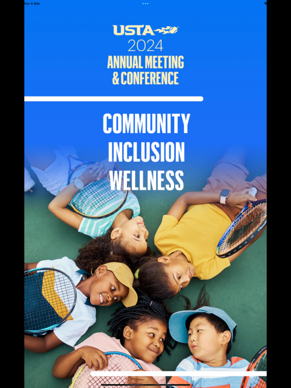 ภาพหน้าจอของ USTA MEETINGS iPad 