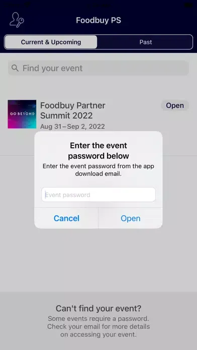 Foodbuy Partner Summit應用截圖
