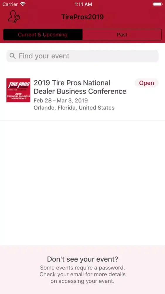 Ảnh chụp màn hình của Tire Pros National Conference