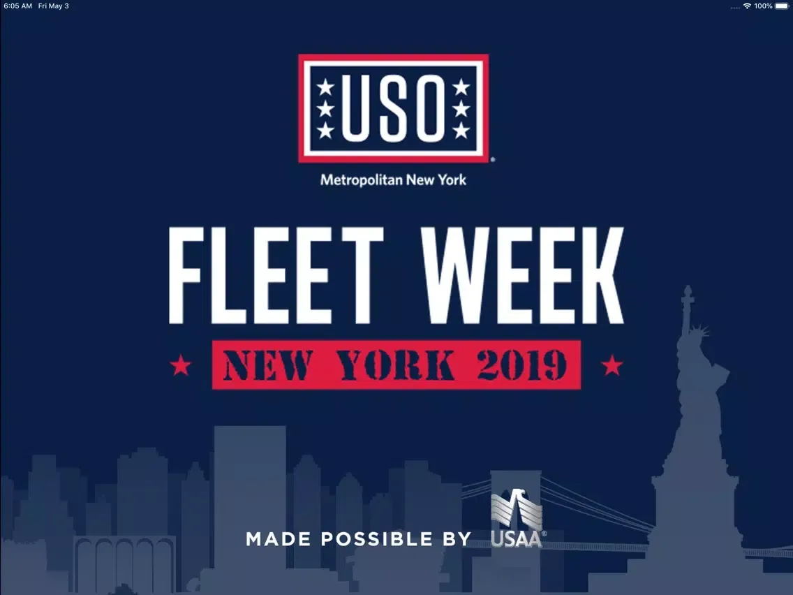 تصاویر USO FLEET WEEK NEW YORK iPad 
