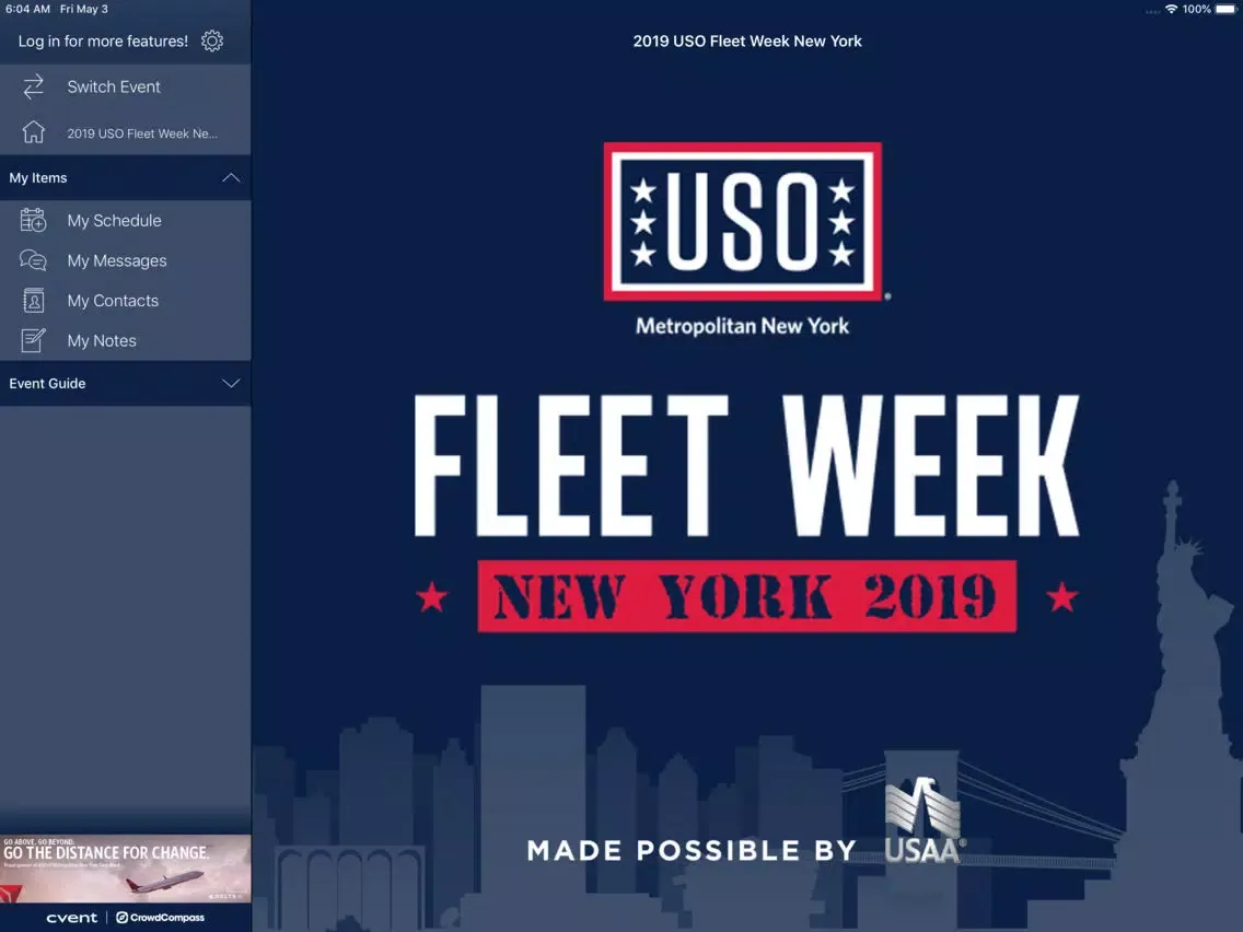 تصاویر USO FLEET WEEK NEW YORK iPad 
