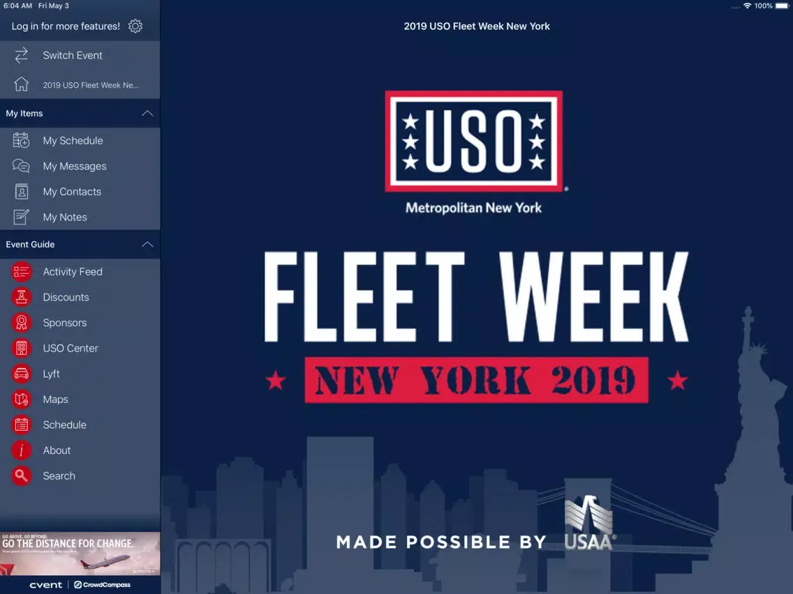 تصاویر USO FLEET WEEK NEW YORK iPad 