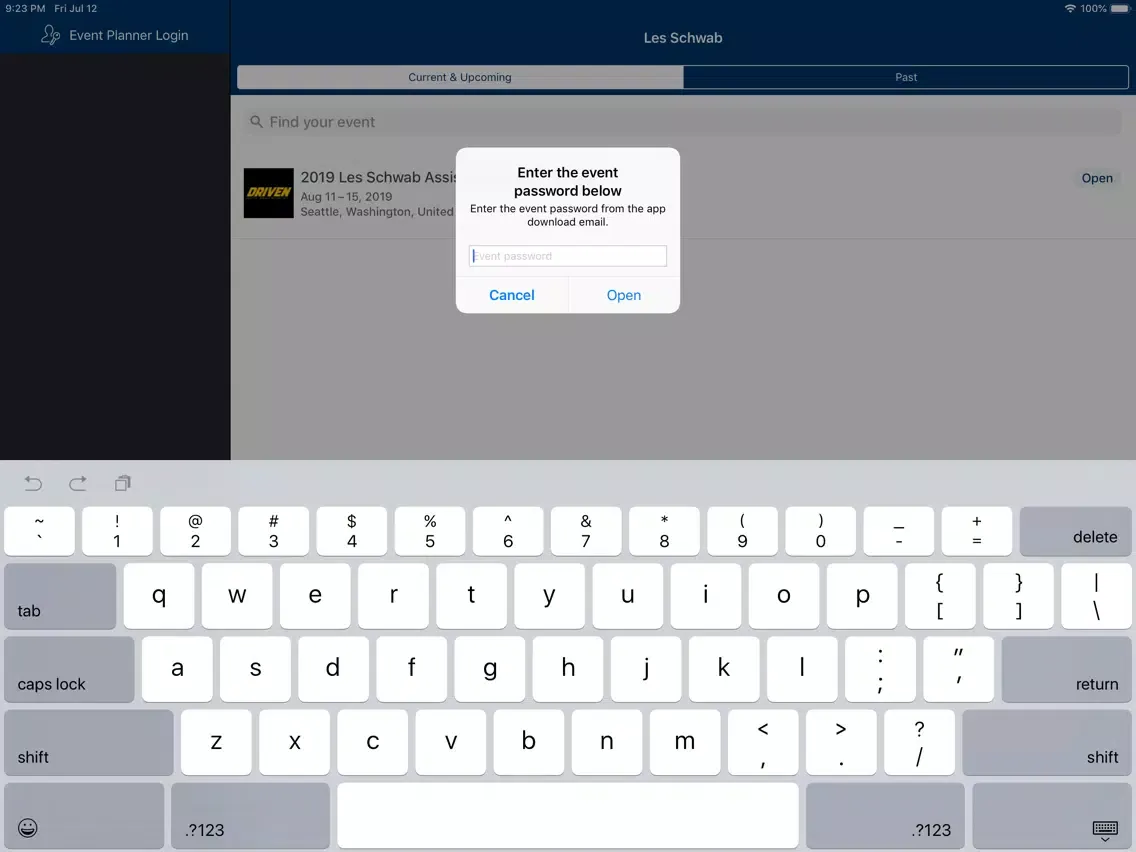 Les Schwab Annual Meetings iPad  Screenshots