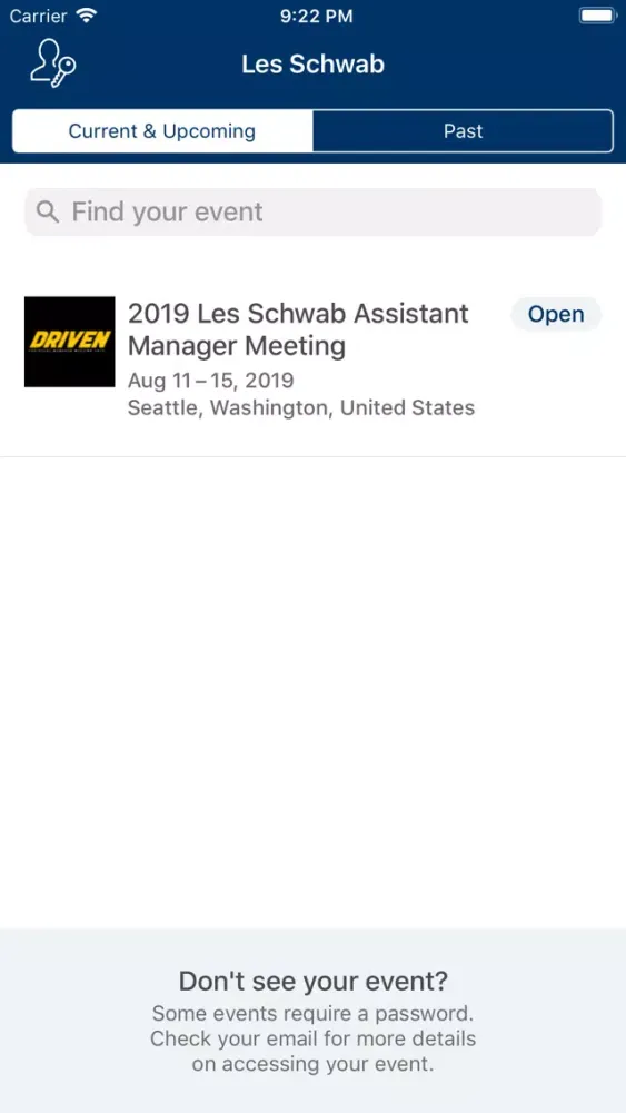 Les Schwab Annual Meetings Screenshots