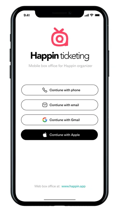 Happin Ticketing应用截图