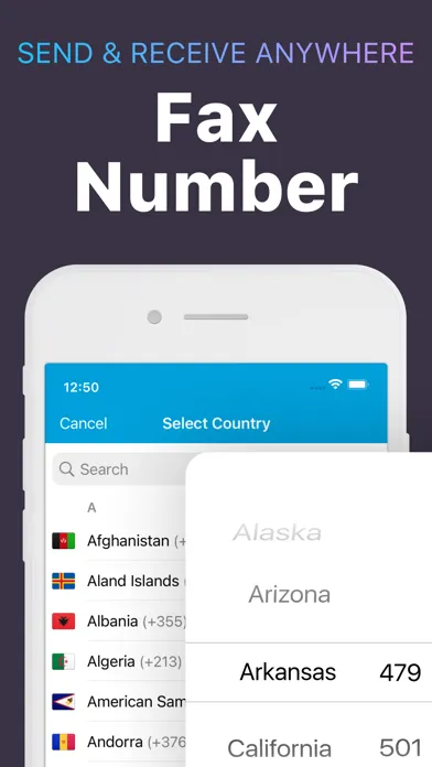 iFax App Send Fax From iPhone应用截图