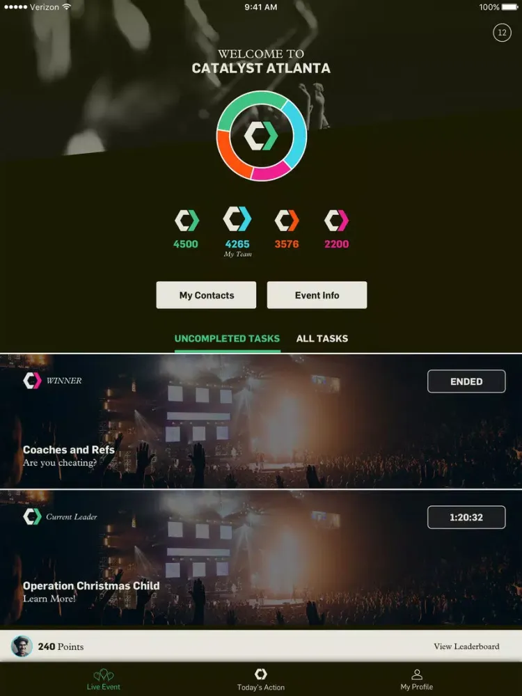 تصاویر The Catalyst App iPad 