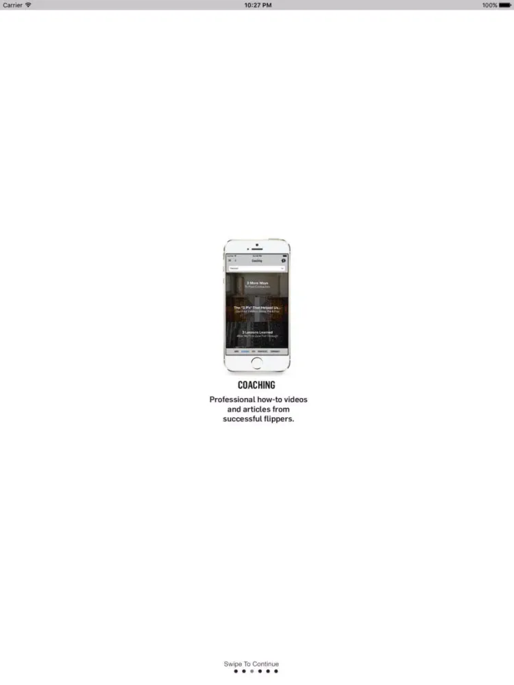 Fund2Flip iPad 應用截圖
