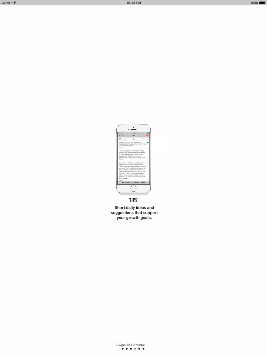 Fund2Flip iPad  스크린샷