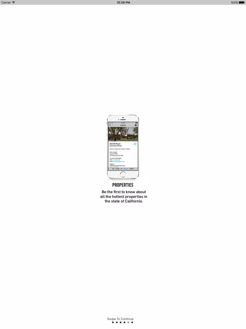 Fund2Flip iPad  스크린샷