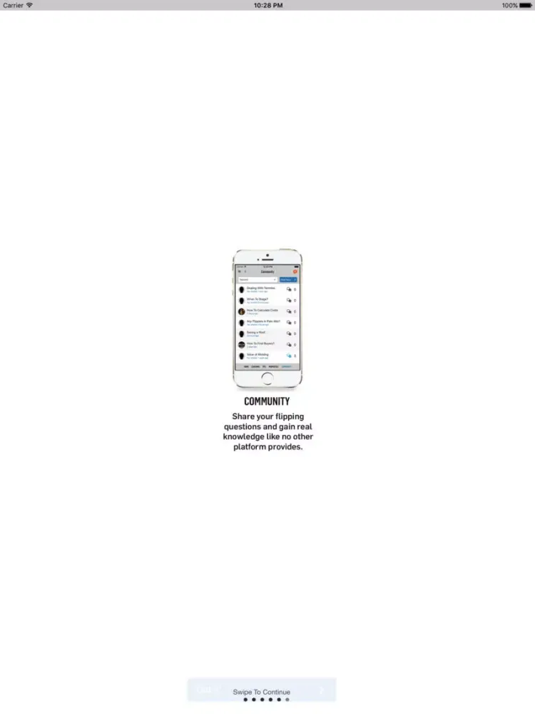 Fund2Flip iPad 應用截圖
