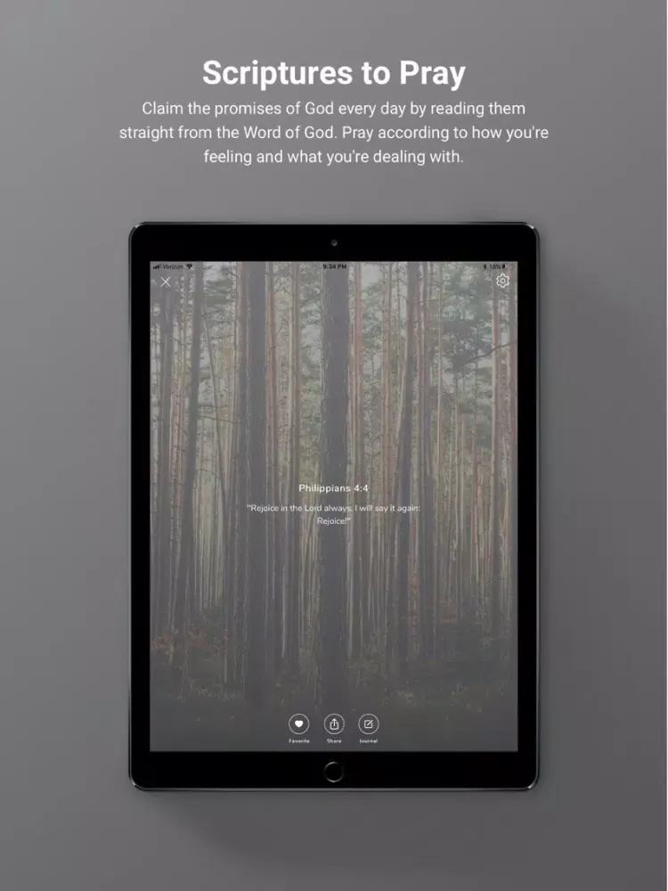 Captures d'écran de Tony Evans Prayer App iPad 