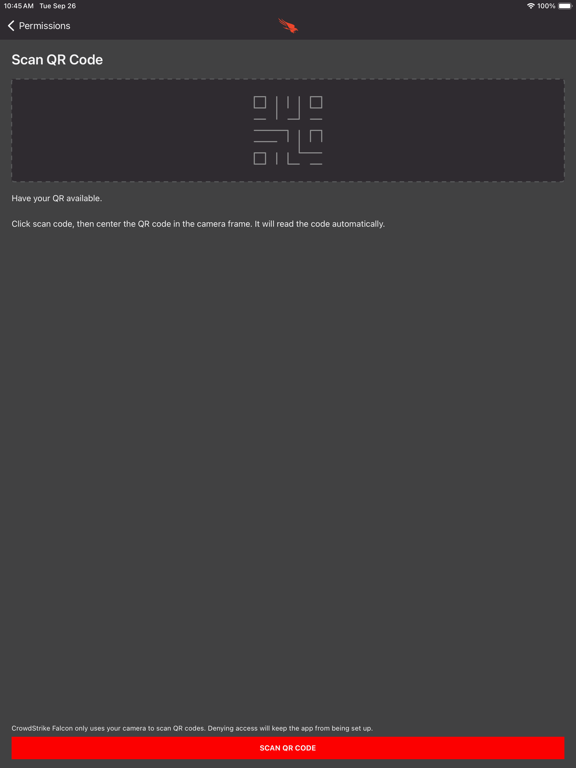 CrowdStrike Falcon iPad  스크린샷