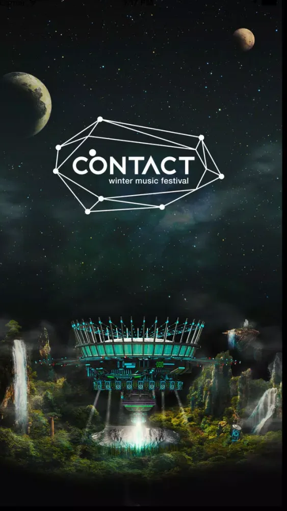 Capturas de tela do Contact Festival