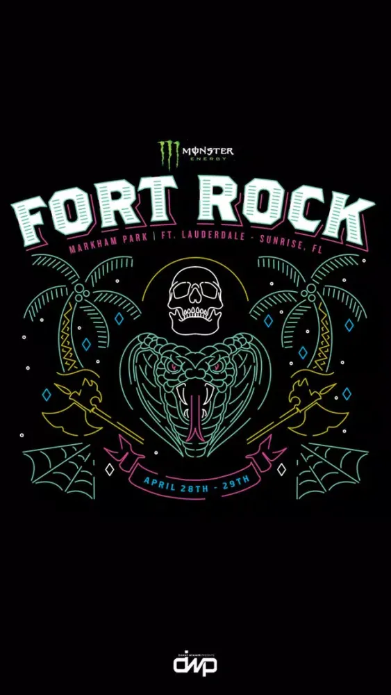 Ảnh chụp màn hình của Fort Rock Festival