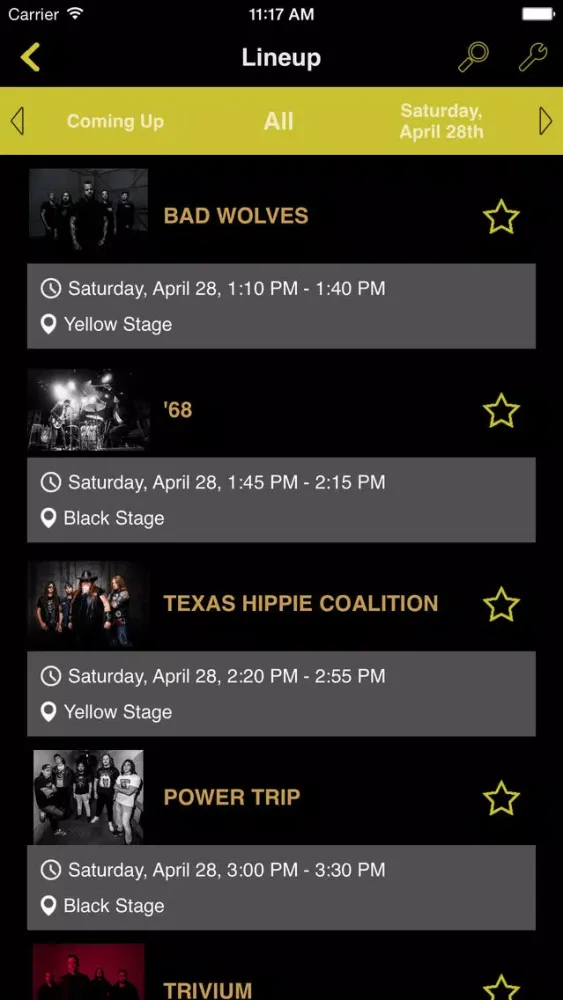Ảnh chụp màn hình của Fort Rock Festival