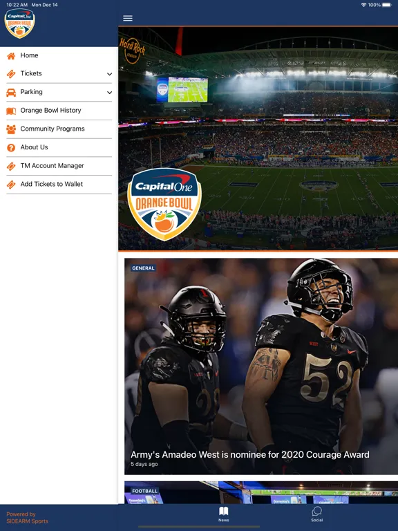 Orange Bowl iPad  Ekran Görüntüleri