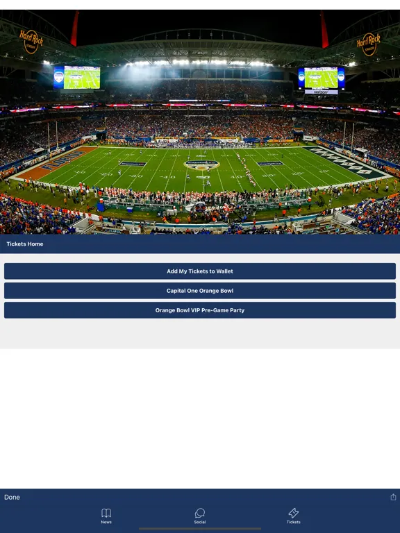 Orange Bowl iPad  Ekran Görüntüleri