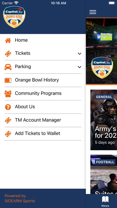 Orange Bowl Ekran Görüntüleri