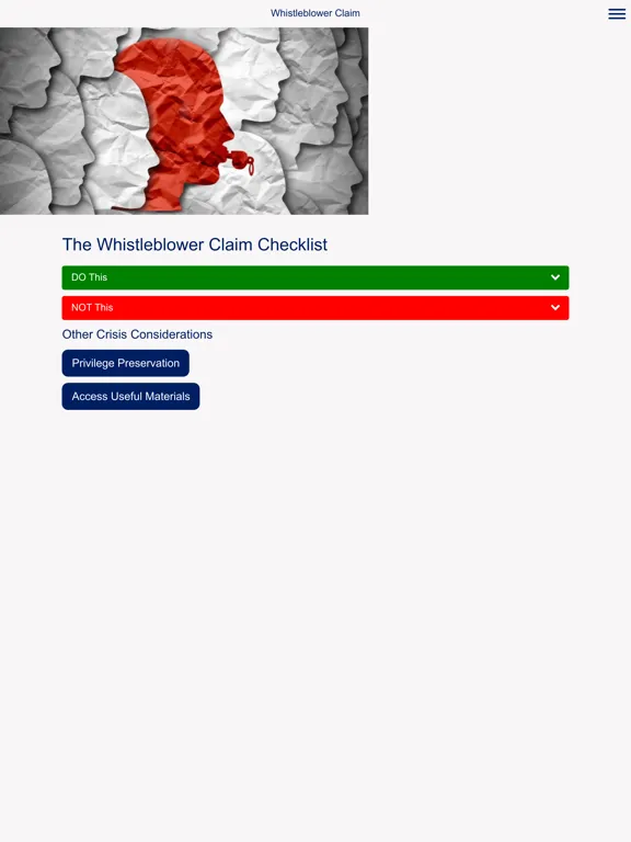 صور Crowell Crisis Response App iPad 