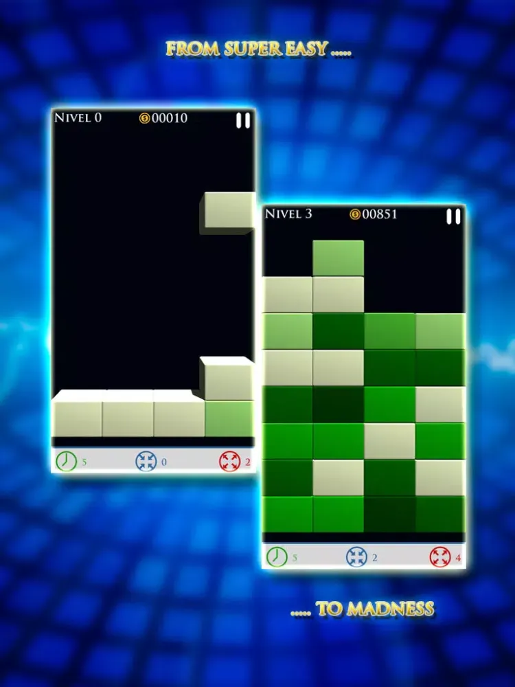 Space Bricks - Easy Puzzle Game iPad 應用截圖