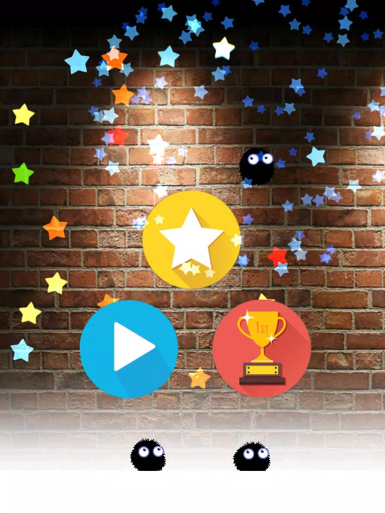 Susuwatari - the flying wandering soot (flappy and feed them) iPad 應用截圖