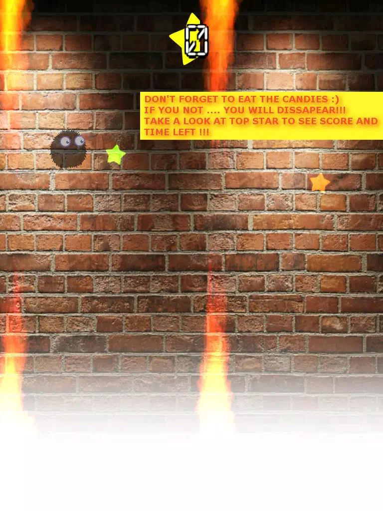 Susuwatari - the flying wandering soot (flappy and feed them) iPad 應用截圖