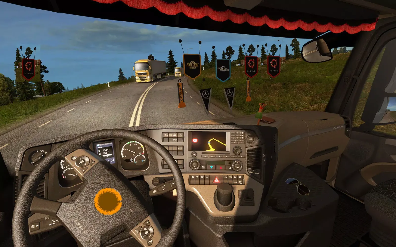 Screenshot di Truck driving Simulator Games
