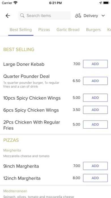 Capturas de pantalla de Crown Pizza And Chicken