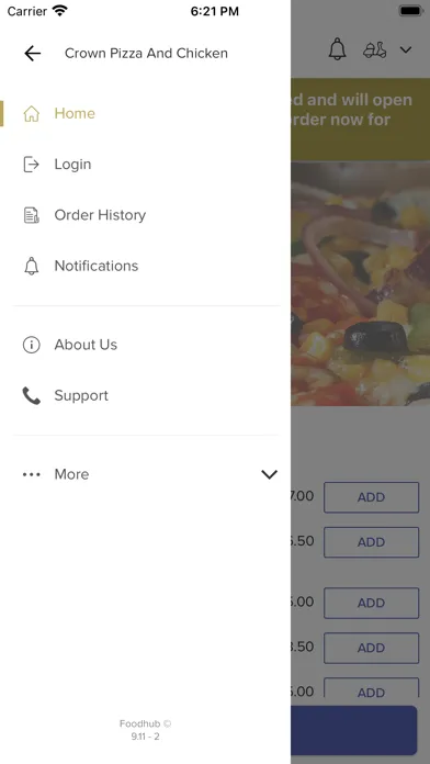 Capturas de pantalla de Crown Pizza And Chicken