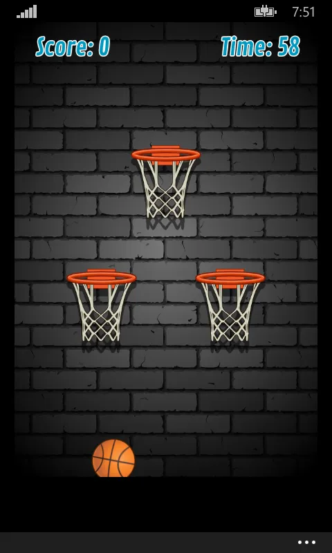 Ảnh chụp màn hình của Basketball Shoot