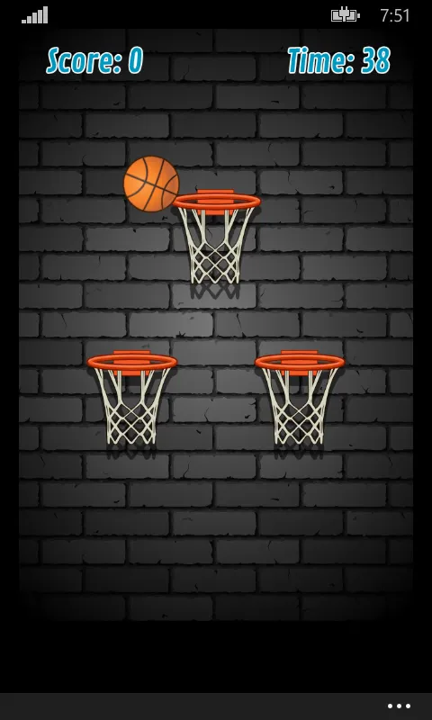 Ảnh chụp màn hình của Basketball Shoot
