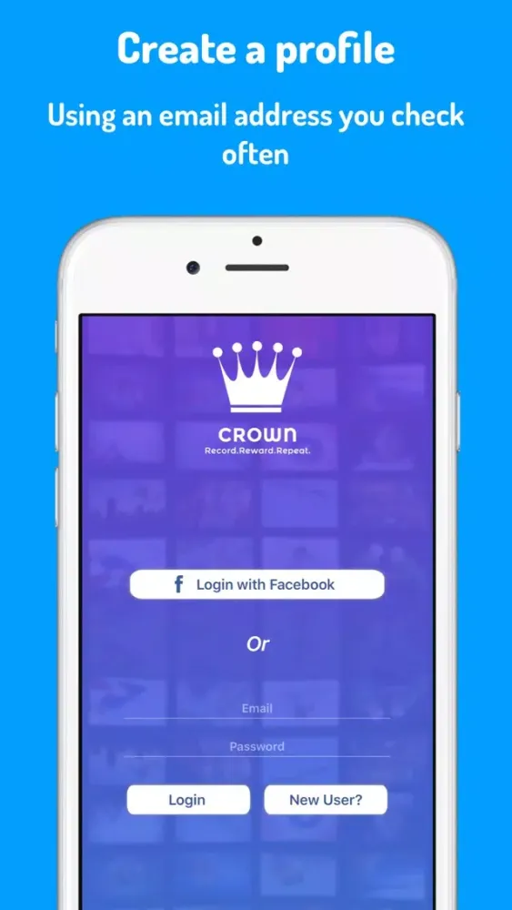 تصاویر Crown- Upload 20 Second Videos