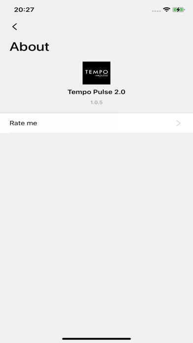 Capturas de tela do Tempo Pulse 2.0