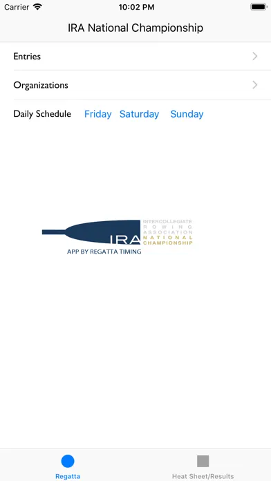 Tangkapan layar IRA National Championship